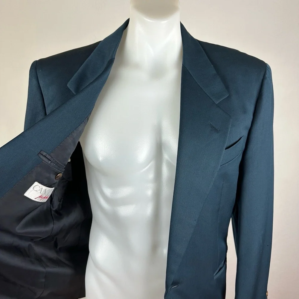 Canali Proposta mSingle Button Dinner Blazer Jacket Size 40S